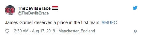 Manchester United fans react to James Garner's latest under-23 display - Bóng Đá