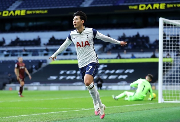 Kane & Son equal all-time Premier League goalscoring record with strike for Tottenham vs Leeds - Bóng Đá