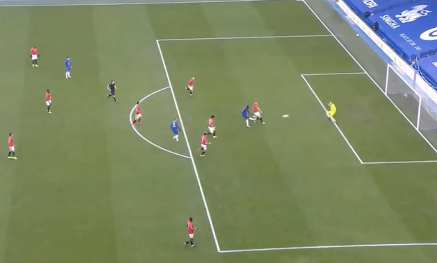 A closer look at Ziyech's lovely looped assist for Hudson-Odoi goal - Bóng Đá