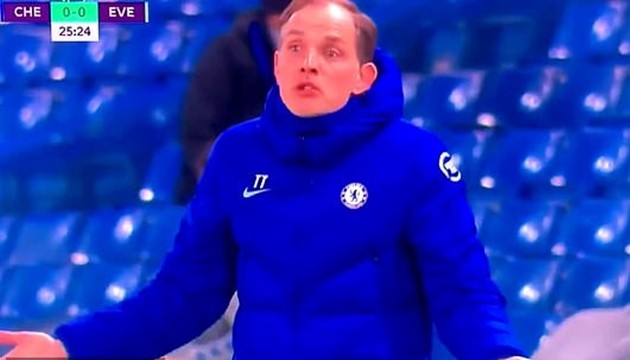 Thomas Tuchel berates compatriot Timo Werner in German during Chelsea's win over Everton - Bóng Đá
