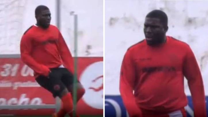 Royston Drenthe training with fat body - Bóng Đá