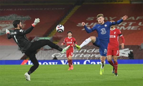 VAR đã cướp mất bàn thắng của Timo Werner vào lưới Liverpool? - Bóng Đá