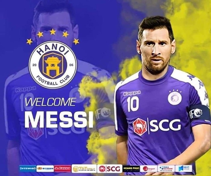 Bất ngờ với loạt ảnh chế Lionel Messi bỏ Barcelona về Việt Nam đá V-League - Bóng Đá
