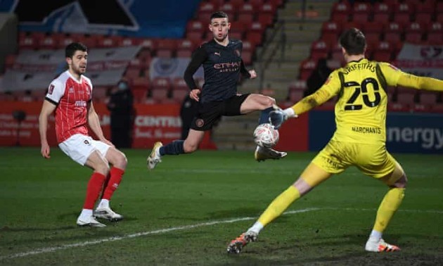 Phil Foden has scored nine goals for Man City across all competitions this season, already surpassing his goals tally from last term - Bóng Đá