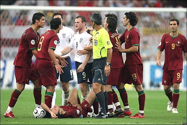 Wayne Rooney’s comments about Cristiano Ronaldo after 2006 World Cup incident - Peter Crouch - Bóng Đá