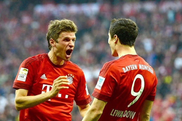 Bayern Munich và 2 con quái thú trên hàng công: Lewan và Muller - Bóng Đá