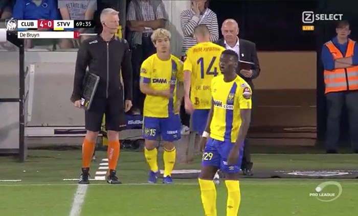 Công Phượng ra sân 20 phút trong ngày Sint-Truiden thua đậm Club Brugge - Bóng Đá