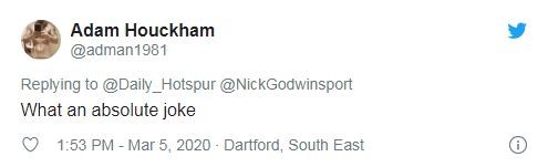 TOTTENHAM HOTSPUR: SPURS FANS REACT TO MOURINHO REMARKS - Bóng Đá