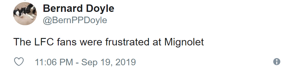 Liverpool fans show little understanding of Simon Mignolet’s feelings of frustration - Bóng Đá