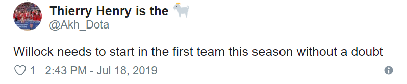 ‘Joe Willock is the closest thing there is to Andres Iniesta’ – Arsenal fans were very impressed with youngster’s display against Bayern Munich - Bóng Đá