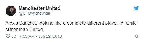 Manchester United fans react after Alexis Sanchez scores again for Chile - Bóng Đá