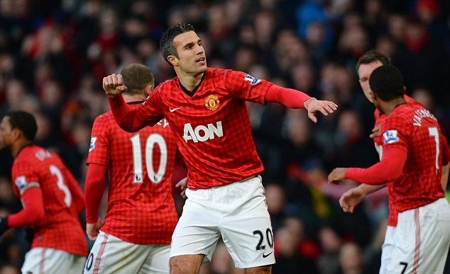 Robin van Persie on why he chose the number 20 shirt at Man Utd - Bóng Đá