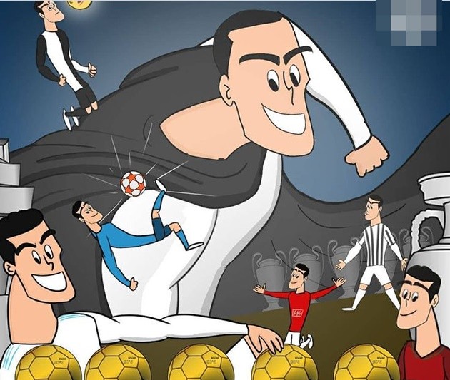 Cười té khói với loạt ảnh chế sinh nhật Ronaldo - Bóng Đá