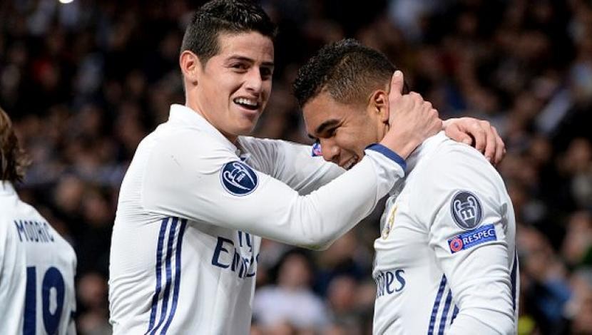 Casemiro on James Rodriguez: - Bóng Đá