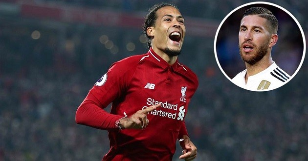Ramos backs Van Dijk for Ballon d'Or award as a worthy winner - Bóng Đá