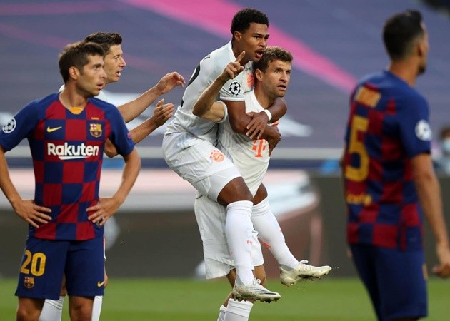 10 thống kê 'kinh hoàng' trận Barca 2-8 Bayern: 