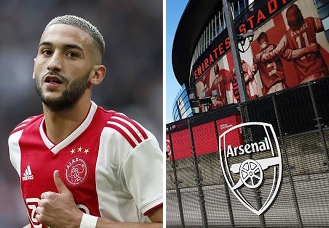 Không mua Hakim Ziyech là sai lầm của Arsenal? - Bóng Đá