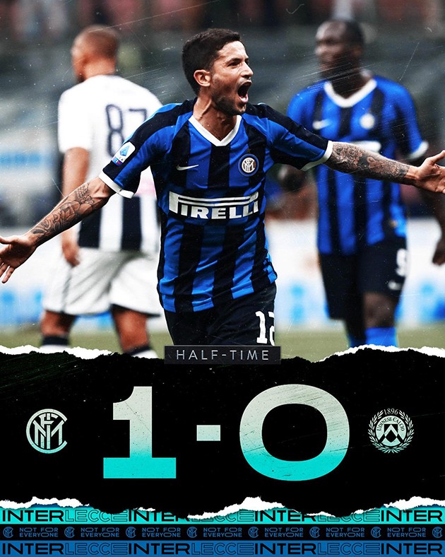 'Tội đồ' De Paul khiến Udinese thua tức tưởi Inter Milan - Bóng Đá