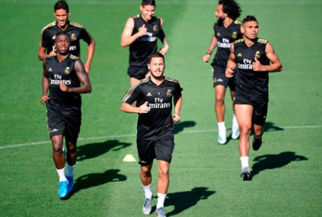 Ảnh Hazard tập (Daily Mail) - Bóng Đá