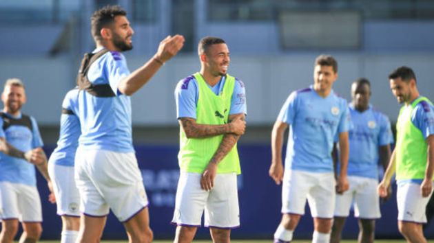 ảnh Man City tập - Bóng Đá