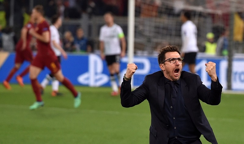 Eusebio Di Francesco và những năm tháng không thể quên với AS Roma - Bóng Đá