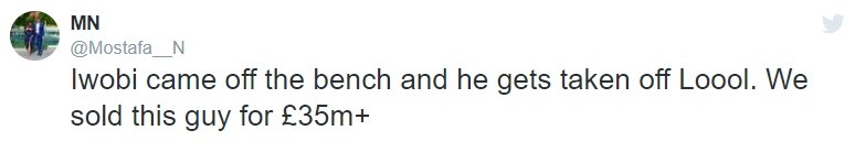 'We got £35m for him' - Arsenal fans can't believe what Marco Silva did to Alex Iwobi - Bóng Đá