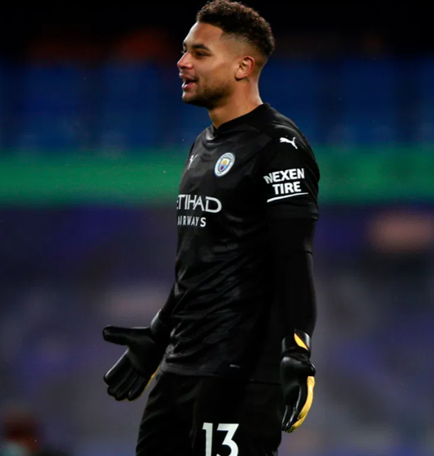 Manchester City backup goalkeeper Zack Steffen makes shaky start to Premier League debut... - Bóng Đá