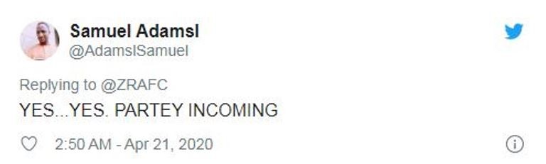 'Yes, yes, Partey incoming': Some Arsenal fans excited by what Arteta has said - Bóng Đá