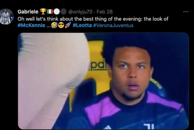 Juventus ace McKennie caught appearing to ogle stunning sports reporter Diletta Leotta in hilarious viral picture - Bóng Đá