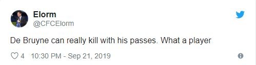 Chelsea fans react to Kevin De Bruyne display for Manchester City - Bóng Đá