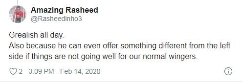 MAN UNITED FANS WANT THE CLUB TO SIGN VILLA’S GREALISH - Bóng Đá