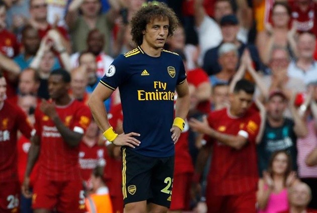 ARSENAL FANS SLAM DAVID LUIZ FOR MISTAKE - Bóng Đá