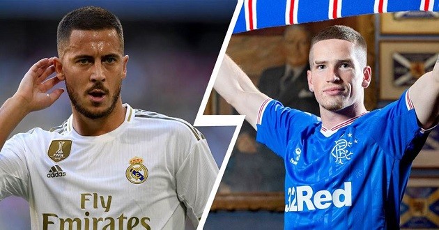 Ryan Kent's former teammate backs him to better Hazard and Dybala in Rangers shirt - Bóng Đá