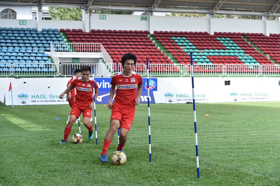 Xuân Trường - Tuấn Anh luyện công trên phố núi, sẵn sàng nghênh chiến Quảng Nam - Bóng Đá