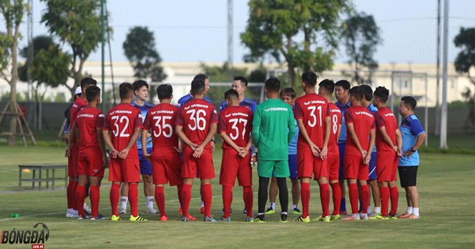 U23 Việt Nam có buổi tập đầu tiên trong ngày hội quân - Bóng Đá