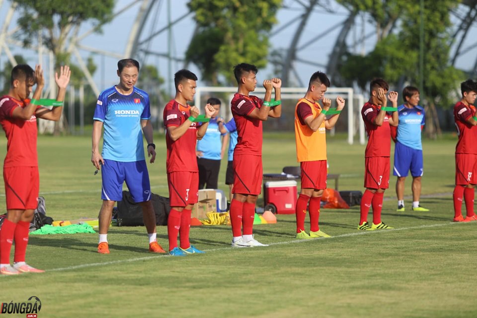 U23 Việt Nam có buổi tập đầu tiên trong ngày hội quân - Bóng Đá
