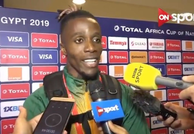 Wilfried Zaha: “I don't know, we'll see in the future (smiles).” - Bóng Đá