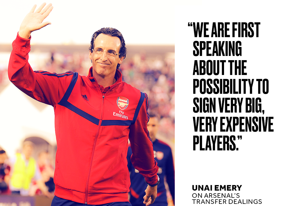 Unai Emery on transfer dealings - Bóng Đá