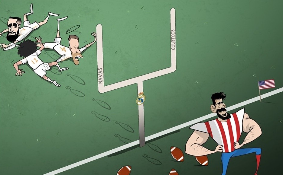 Ảnh chế Real thua Atiletico - Bóng Đá