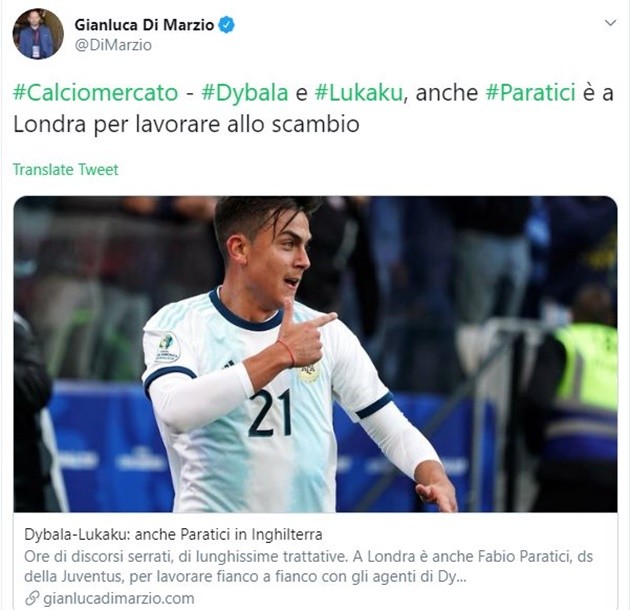 Đây! Mấu chốt cuối vụ Man Utd - Lukaku - Juventus - Dybala - Bóng Đá