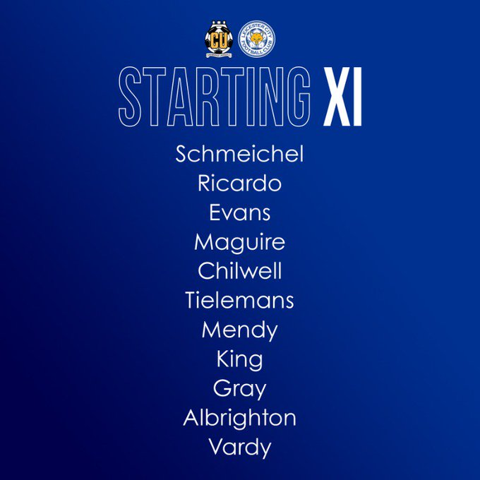 Maguire starts for Leicester again - Bóng Đá