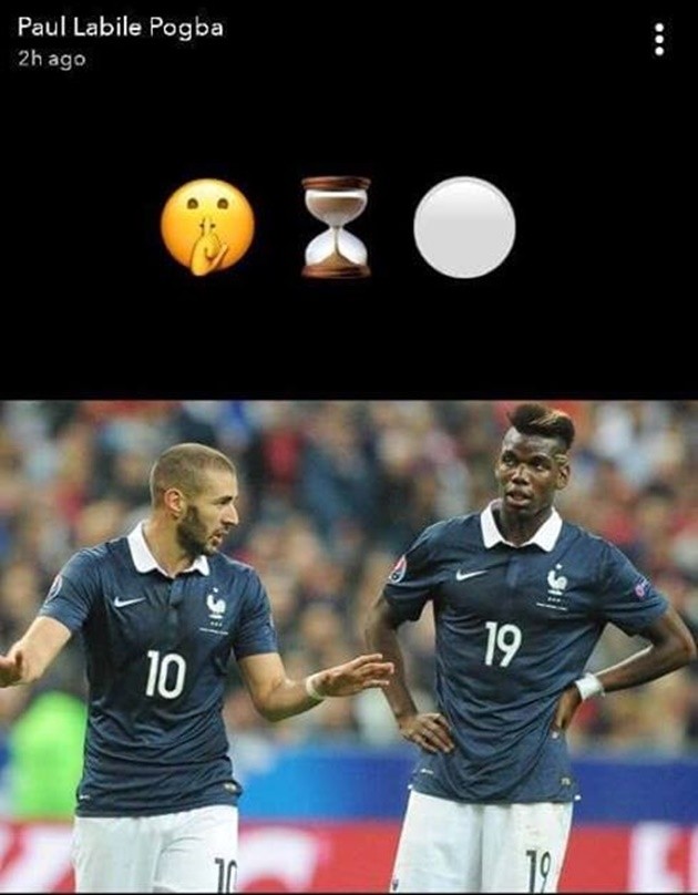 Pogba snapchat - Bóng Đá
