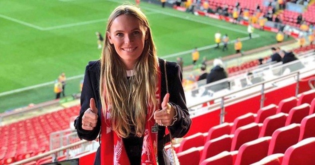 Ex-tennis star Caroline Wozniacki reveals her plans for May 9, 2020: 'Hopefully I'll be celebrating at Anfield!' - Bóng Đá