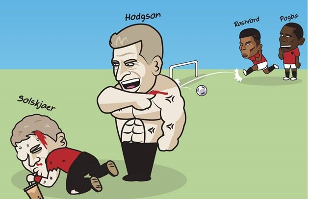 Ảnh chế MU - Palace - Bóng Đá