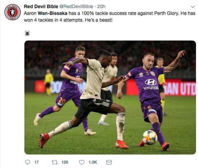 Wan-Bissaka shows why he’s nicknamed ‘The Spider’ on Manchester United debut - Bóng Đá