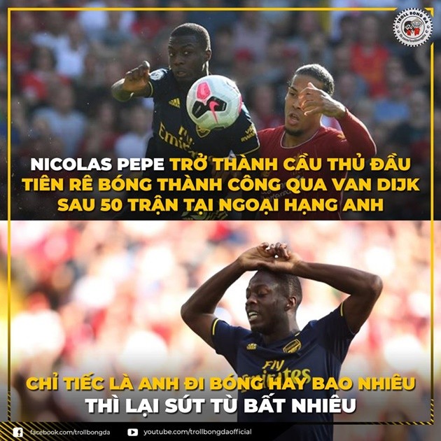 Ảnh chế Arsenal - Liverpool - Bóng Đá