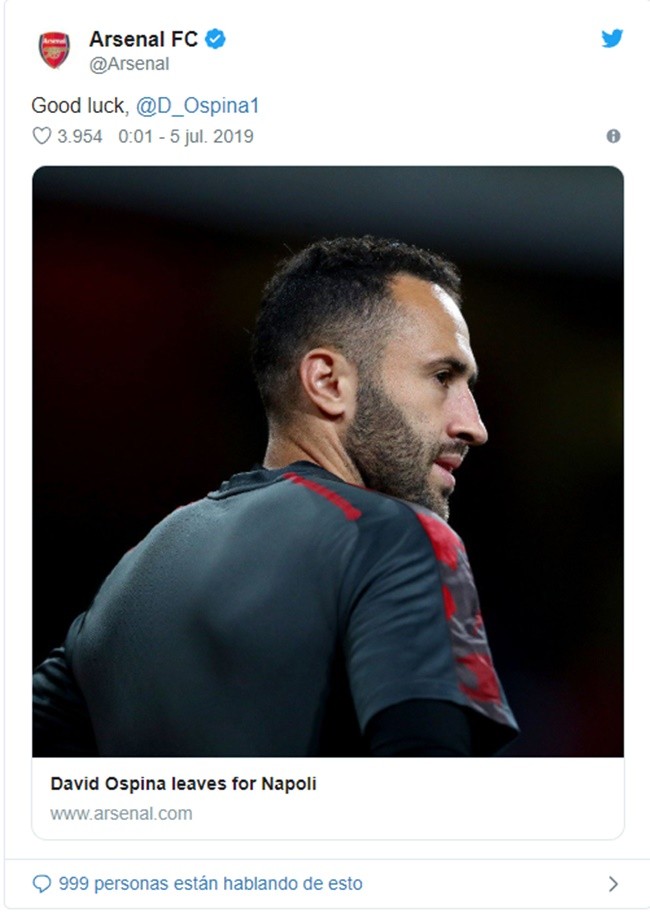 CHÍNH THỨC: Sau Cech, Arsenal tiếp tục chia tay 1 thủ thành chất lượng - Bóng Đá