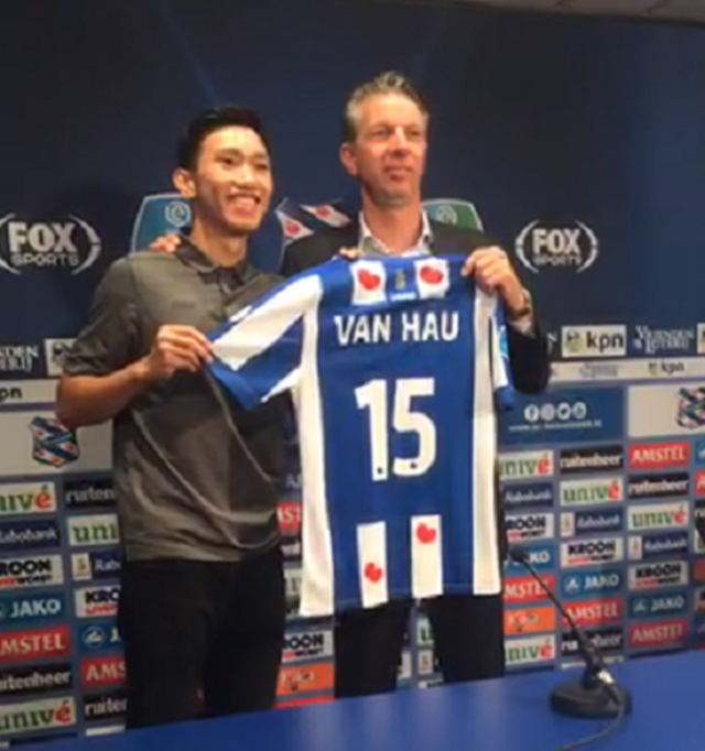 XONG! Đoàn Văn Hậu chính thức gia nhập SC Heerenveen, khoác áo số 15 - Bóng Đá