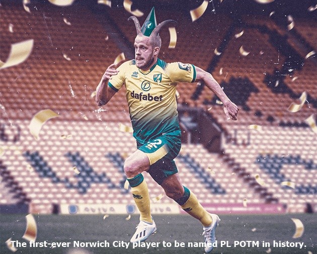 Congratulations to Player of the Month for August… Teemu Pukki  - Bóng Đá
