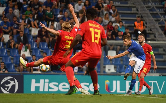 ẢNH SAU TRẬN: U21 Ý BỈ - Bóng Đá